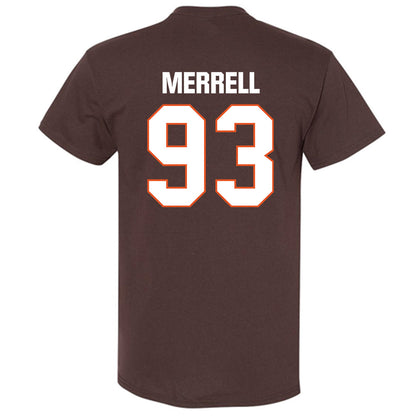 BGSU - NCAA Football : Trent Merrell - Classic Shersey T-Shirt-1