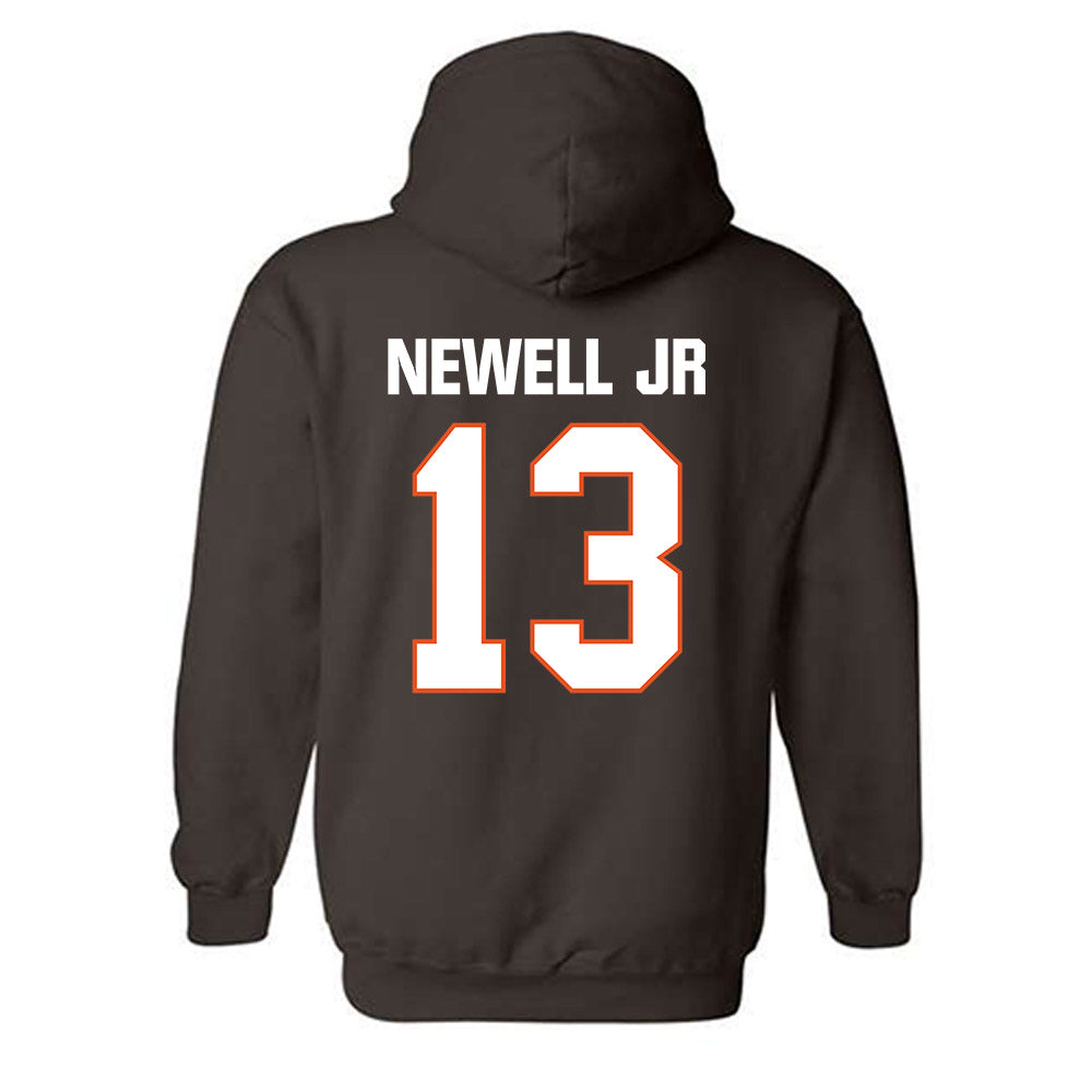 BGSU - NCAA Football : Chris Newell Jr - Classic Shersey Hooded Sweatshirt-1