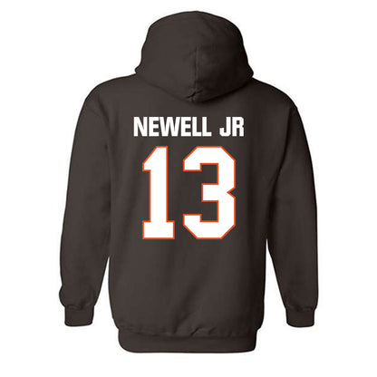 BGSU - NCAA Football : Chris Newell Jr - Classic Shersey Hooded Sweatshirt-1