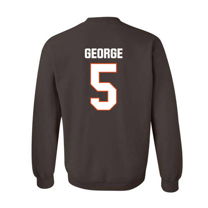 BGSU - NCAA Football : Eriq George - Classic Shersey Crewneck Sweatshirt-1