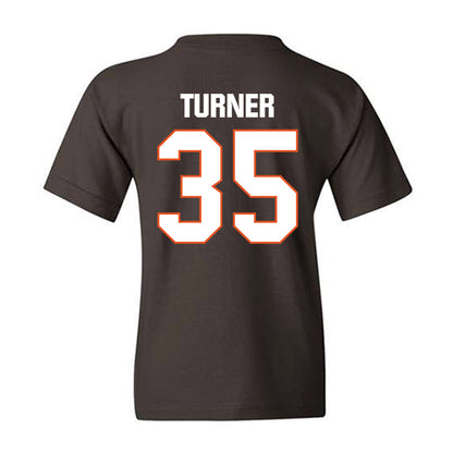 BGSU - NCAA Baseball : Joey Turner - Classic Shersey Youth T-Shirt-1