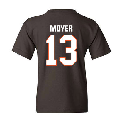 BGSU - NCAA Football : Caleb Moyer - Classic Shersey Youth T-Shirt-1