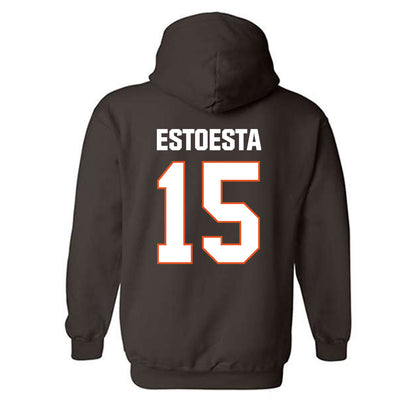 BGSU - NCAA Football : Preston Estoesta - Classic Shersey Hooded Sweatshirt-1