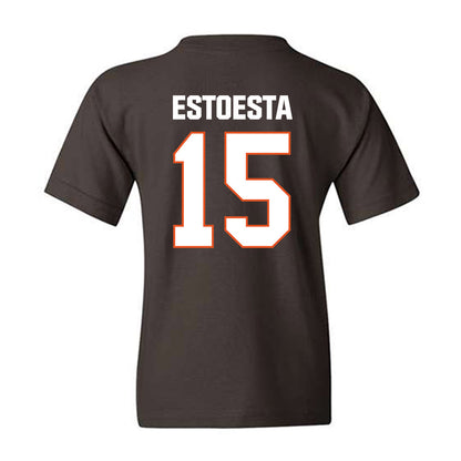 BGSU - NCAA Football : Preston Estoesta - Classic Shersey Youth T-Shirt-1