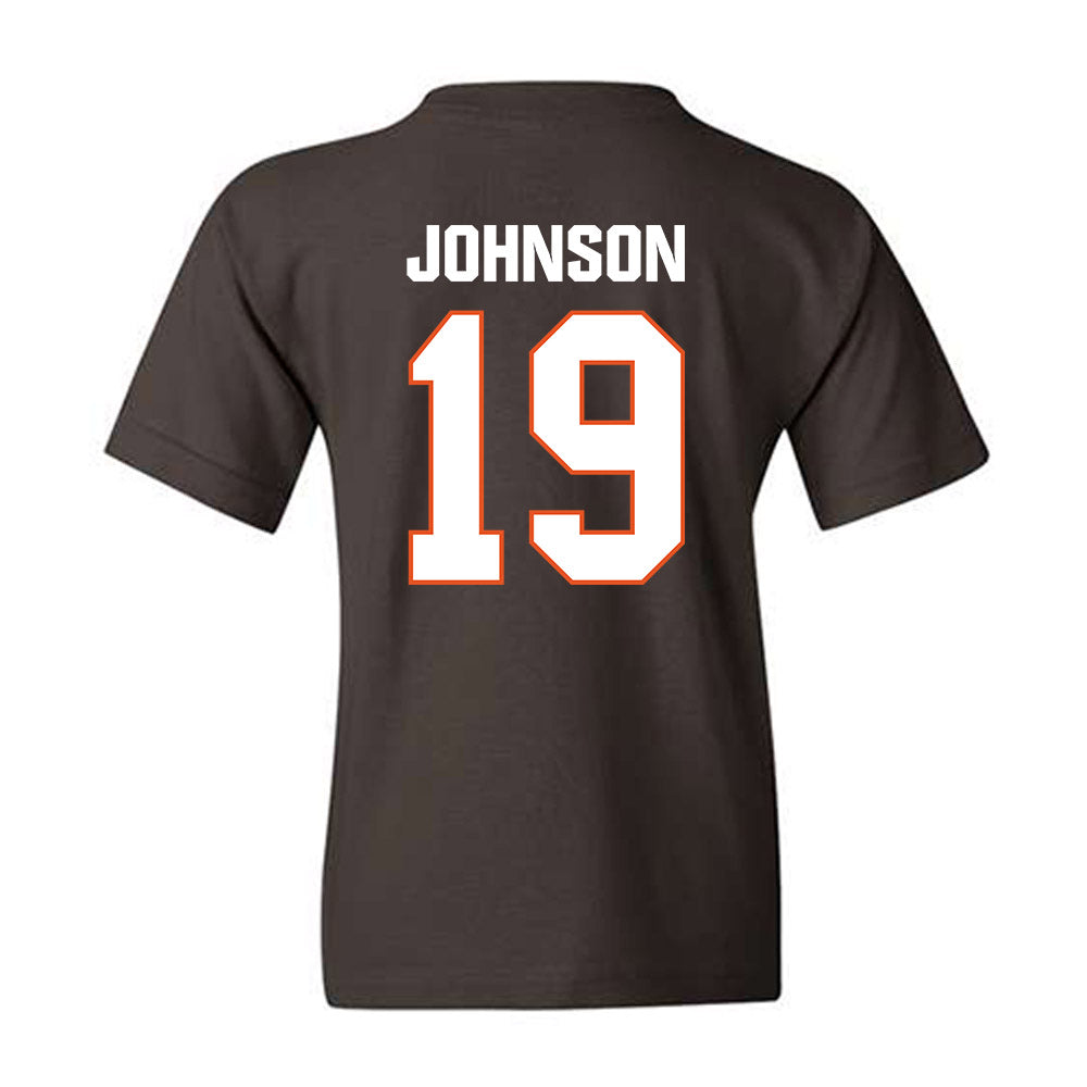 BGSU - NCAA Football : Jahai Johnson - Classic Shersey Youth T-Shirt-1