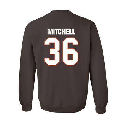 BGSU - NCAA Football : Jabari Mitchell - Classic Shersey Crewneck Sweatshirt-1