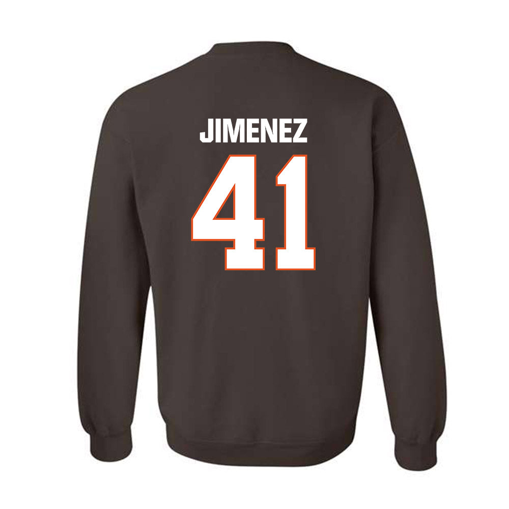 BGSU - NCAA Football : Quillan Jimenez - Classic Shersey Crewneck Sweatshirt-1