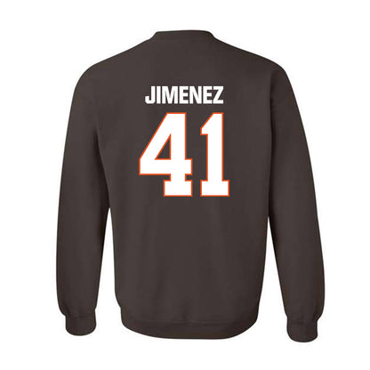 BGSU - NCAA Football : Quillan Jimenez - Classic Shersey Crewneck Sweatshirt-1
