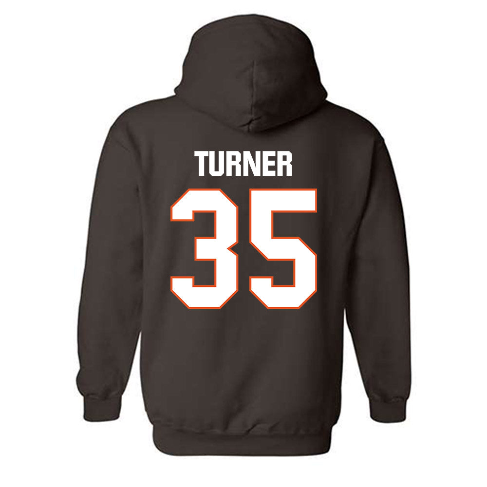 BGSU - NCAA Baseball : Joey Turner - Classic Shersey Hooded Sweatshirt-1