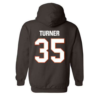 BGSU - NCAA Baseball : Joey Turner - Classic Shersey Hooded Sweatshirt-1