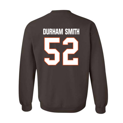 BGSU - NCAA Football : Elijah Durham Smith - Classic Shersey Crewneck Sweatshirt-1