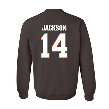BGSU - NCAA Football : Jay-T Jackson - Classic Shersey Crewneck Sweatshirt-1