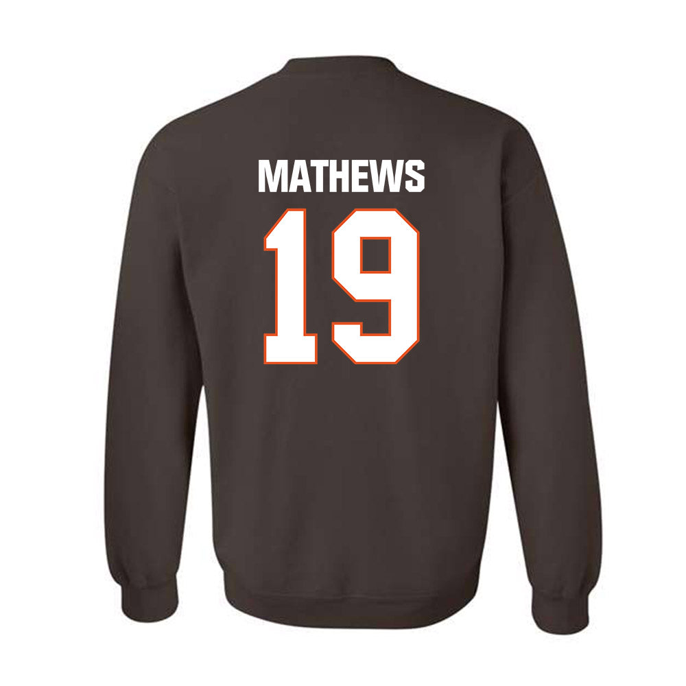 BGSU - NCAA Softball : Kendall Mathews - Classic Shersey Crewneck Sweatshirt-1