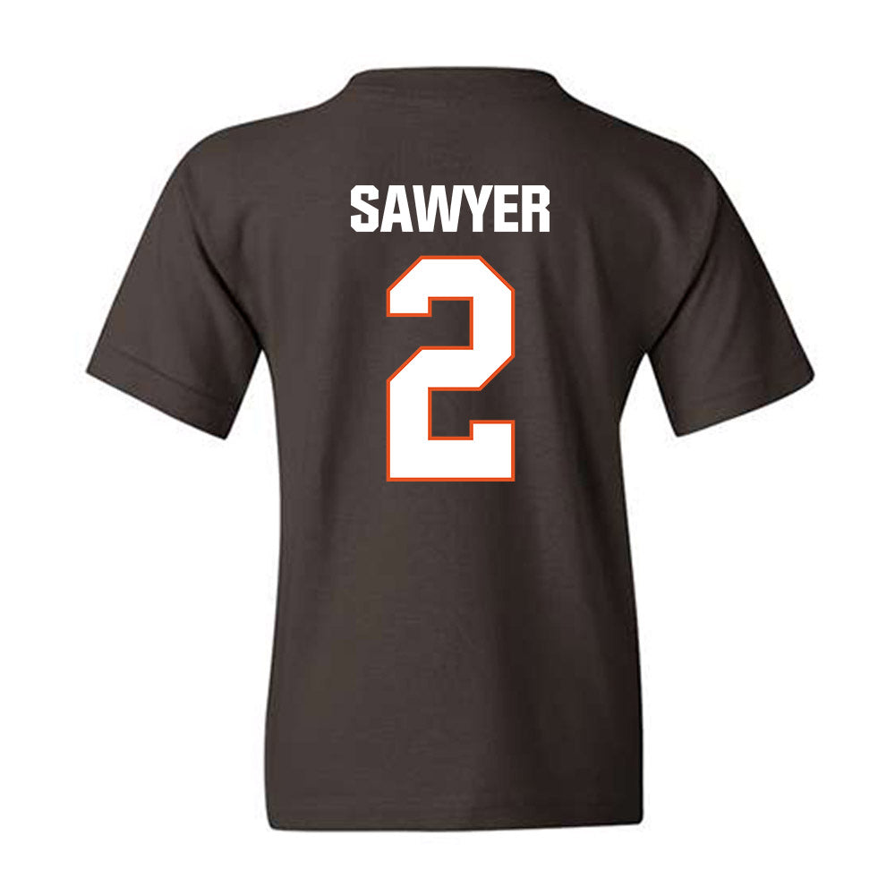 BGSU - NCAA Football : Nick Sawyer - Classic Shersey Youth T-Shirt-1