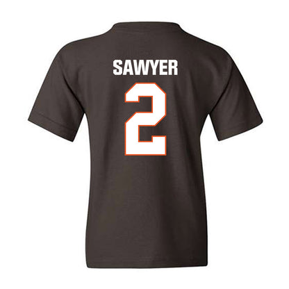 BGSU - NCAA Football : Nick Sawyer - Classic Shersey Youth T-Shirt-1