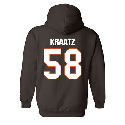 BGSU - NCAA Football : Ethan Kraatz - Classic Shersey Hooded Sweatshirt-1