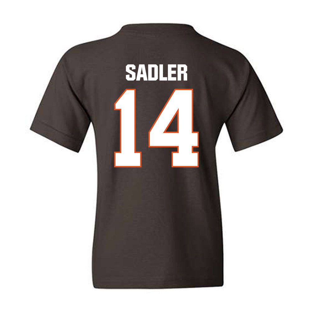 BGSU - NCAA Football : Pauly Sadler - Classic Shersey Youth T-Shirt-1