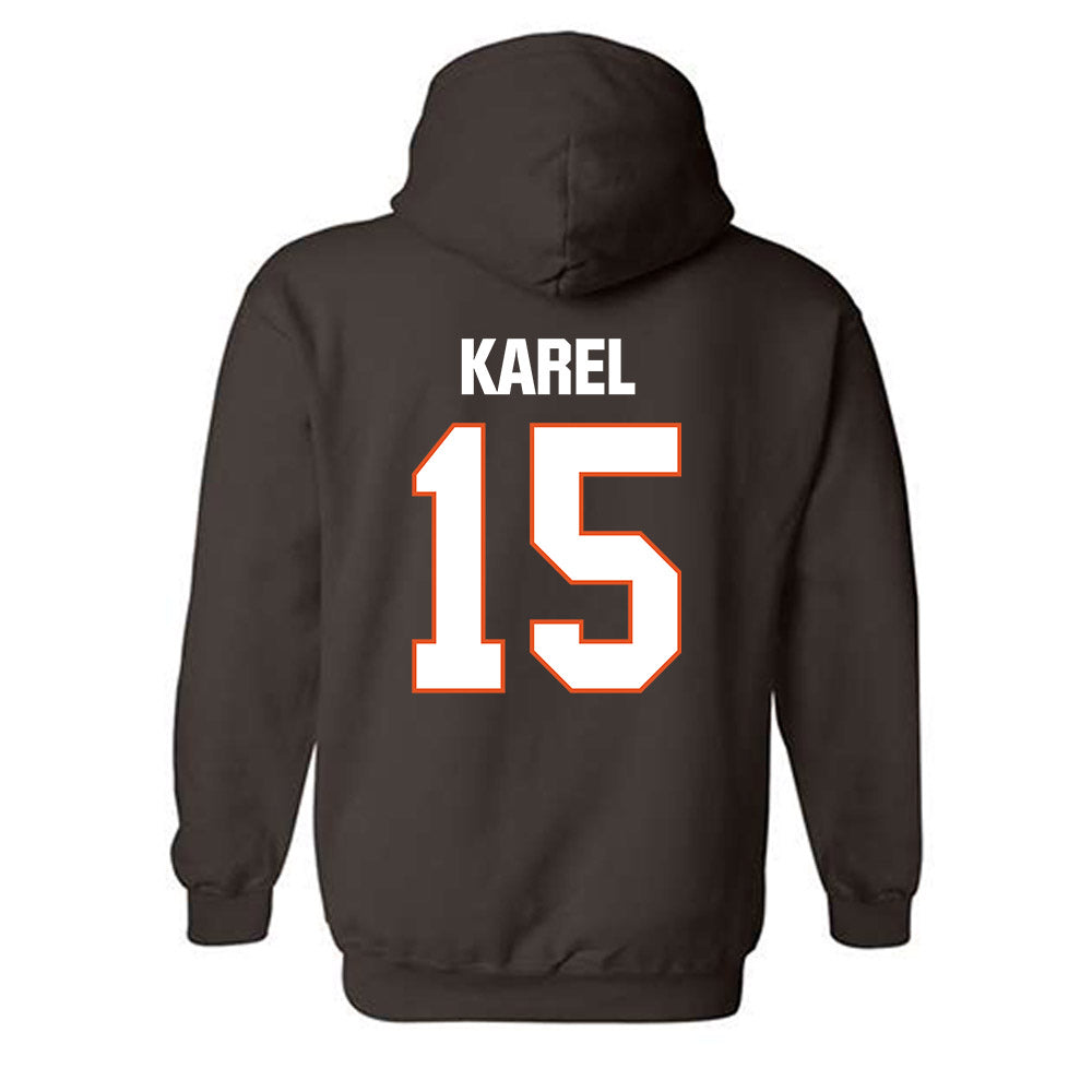 BGSU - NCAA Men's Basketball : Camden Karel - Classic Shersey Hooded Sweatshirt-1