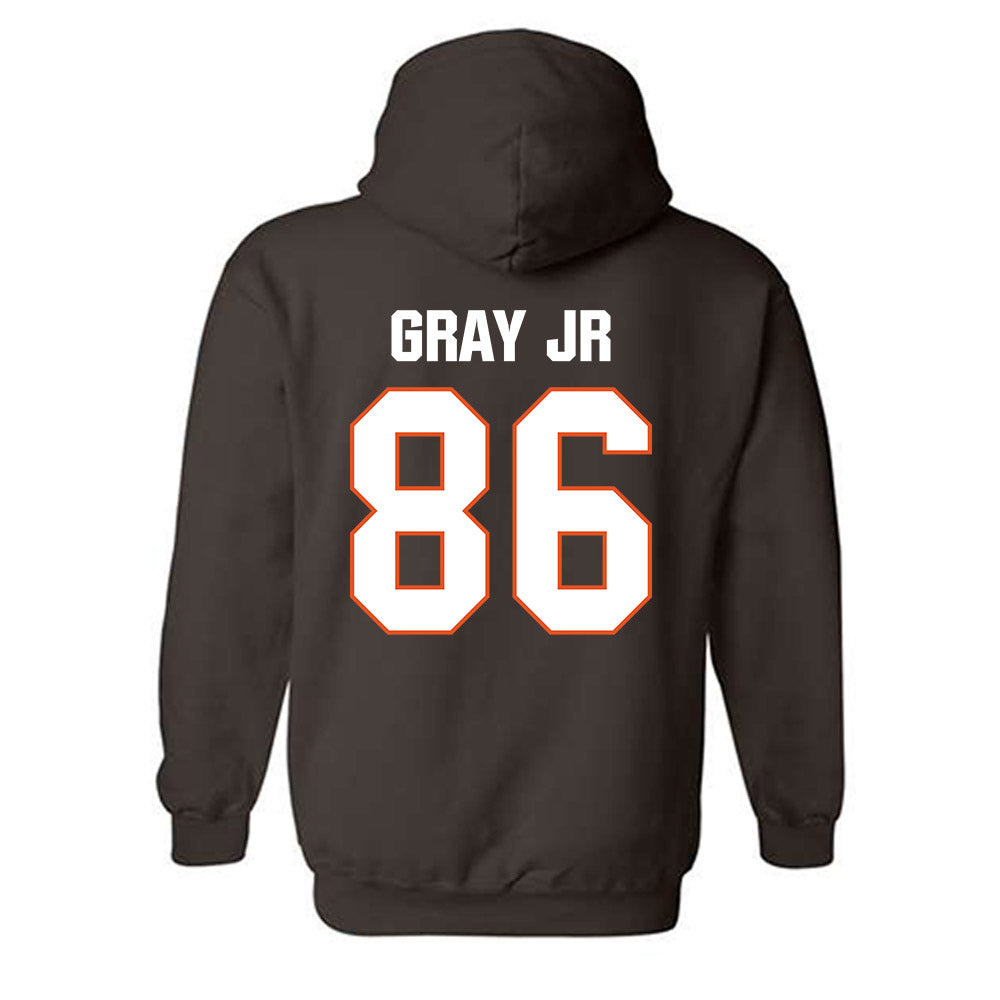 BGSU - NCAA Football : Derron Gray Jr - Classic Shersey Hooded Sweatshirt-1