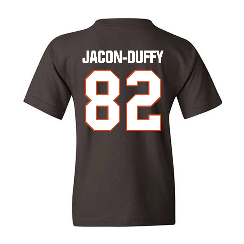 BGSU - NCAA Football : Eli Jacon-Duffy - Classic Shersey Youth T-Shirt-1