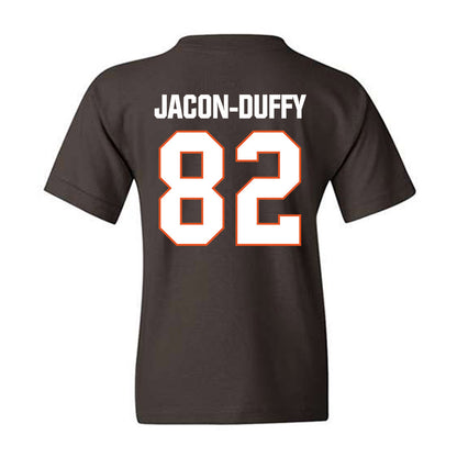 BGSU - NCAA Football : Eli Jacon-Duffy - Classic Shersey Youth T-Shirt-1