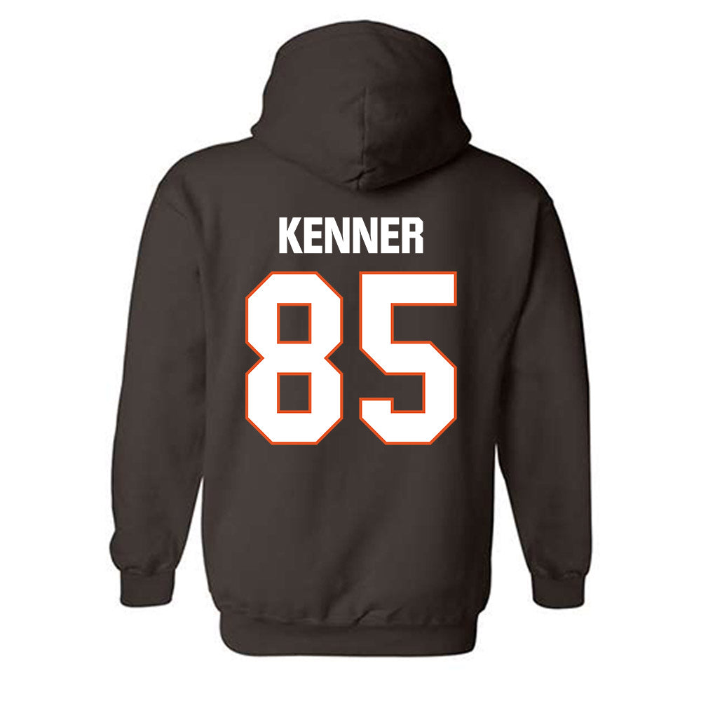 BGSU - NCAA Football : Travis Kenner - Classic Shersey Hooded Sweatshirt-1