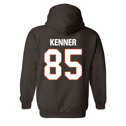 BGSU - NCAA Football : Travis Kenner - Classic Shersey Hooded Sweatshirt-1