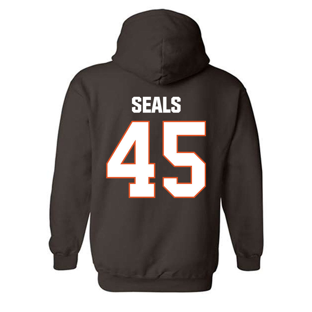BGSU - NCAA Football : Kingston Seals - Classic Shersey Hooded Sweatshirt-1
