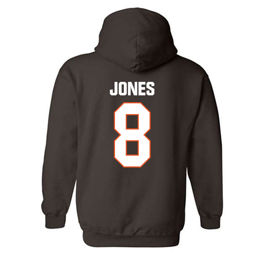 BGSU - NCAA Women's Volleyball : Vivian Jones - Classic Shersey Hooded Sweatshirt-1