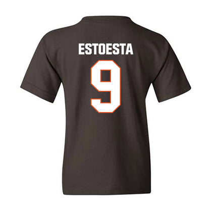 BGSU - NCAA Football : Preston Estoesta - Classic Shersey Youth T-Shirt-1