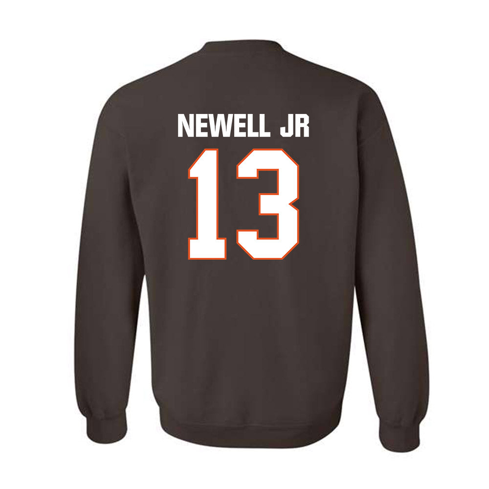 BGSU - NCAA Football : Chris Newell Jr - Classic Shersey Crewneck Sweatshirt-1