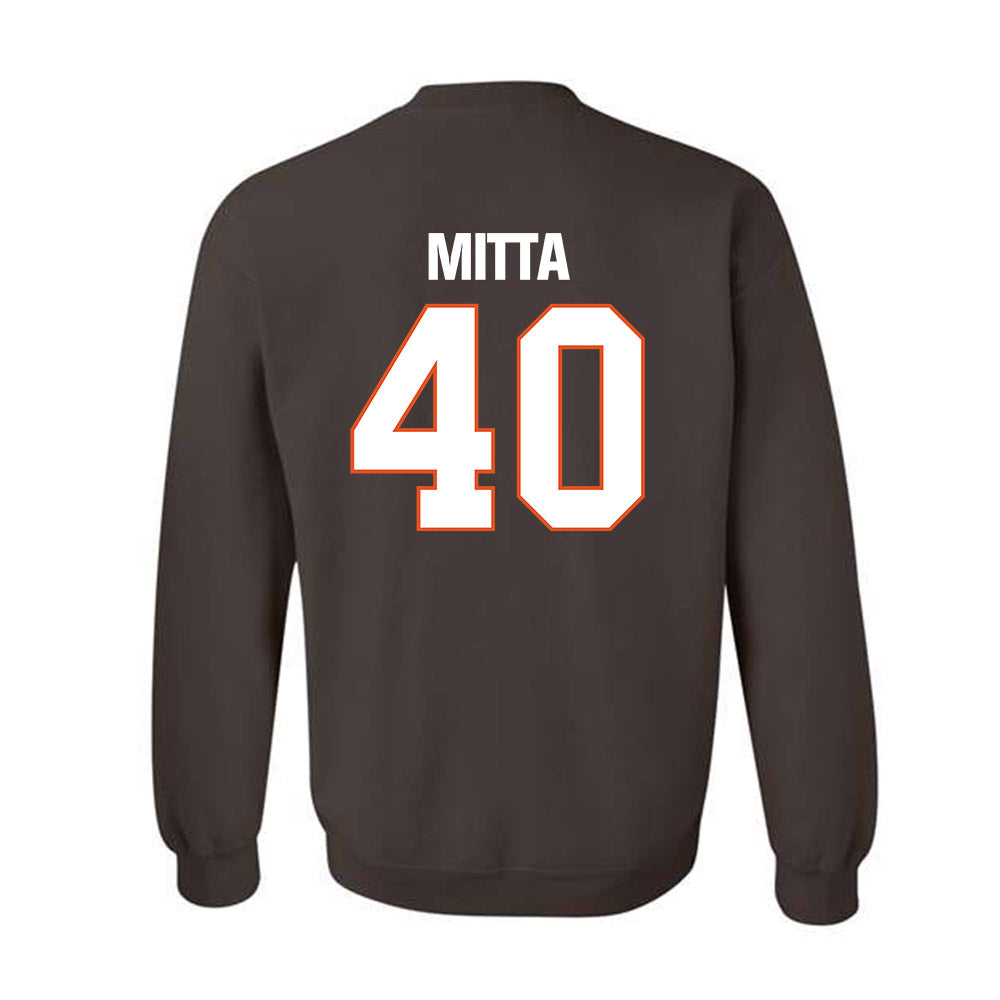 BGSU - NCAA Baseball : Anthony Mitta - Classic Shersey Crewneck Sweatshirt-1