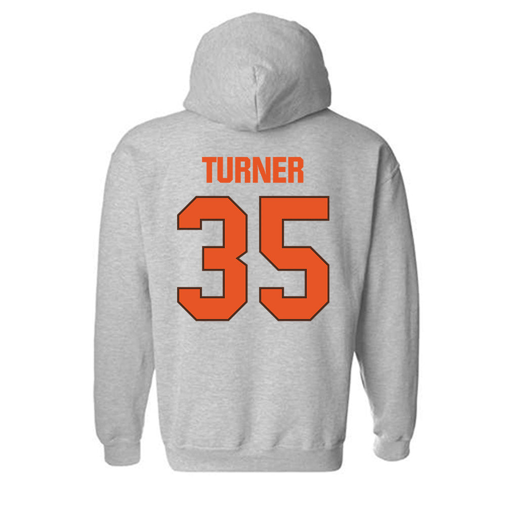 BGSU - NCAA Baseball : Joey Turner - Classic Shersey Hooded Sweatshirt-1