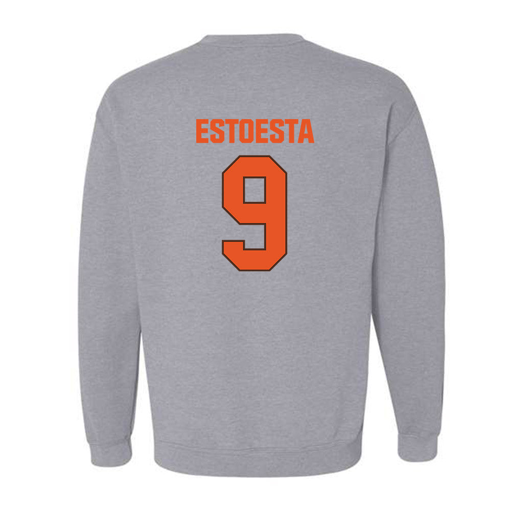 BGSU - NCAA Football : Preston Estoesta - Classic Shersey Crewneck Sweatshirt-1