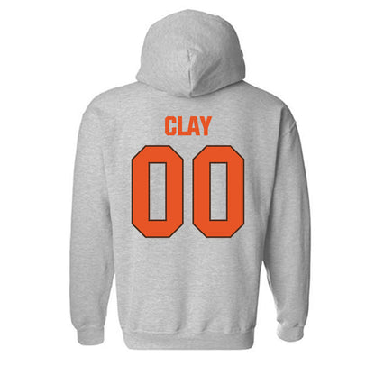 BGSU - NCAA Football : Austin Clay - Classic Shersey Hooded Sweatshirt-1