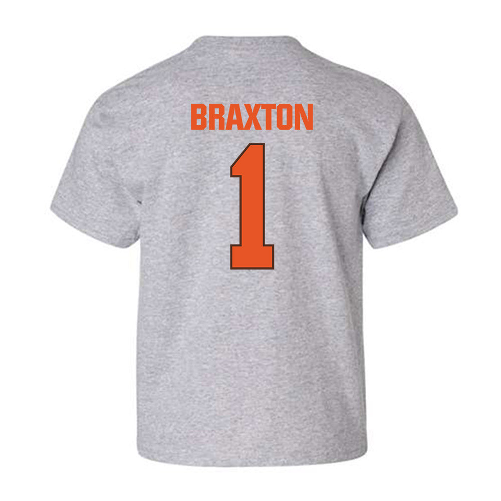 BGSU - NCAA Football : Drey Braxton - Classic Shersey Youth T-Shirt-1
