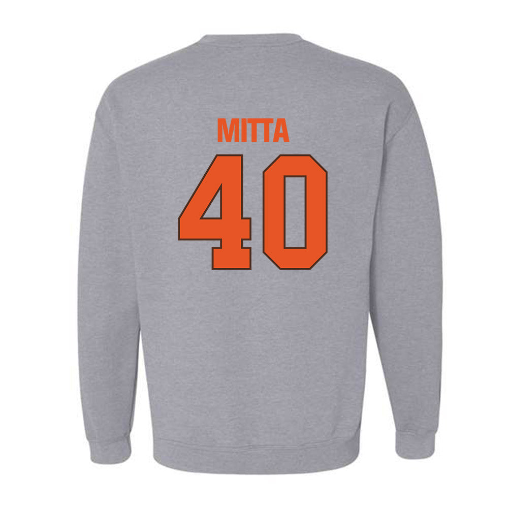 BGSU - NCAA Baseball : Anthony Mitta - Classic Shersey Crewneck Sweatshirt-1
