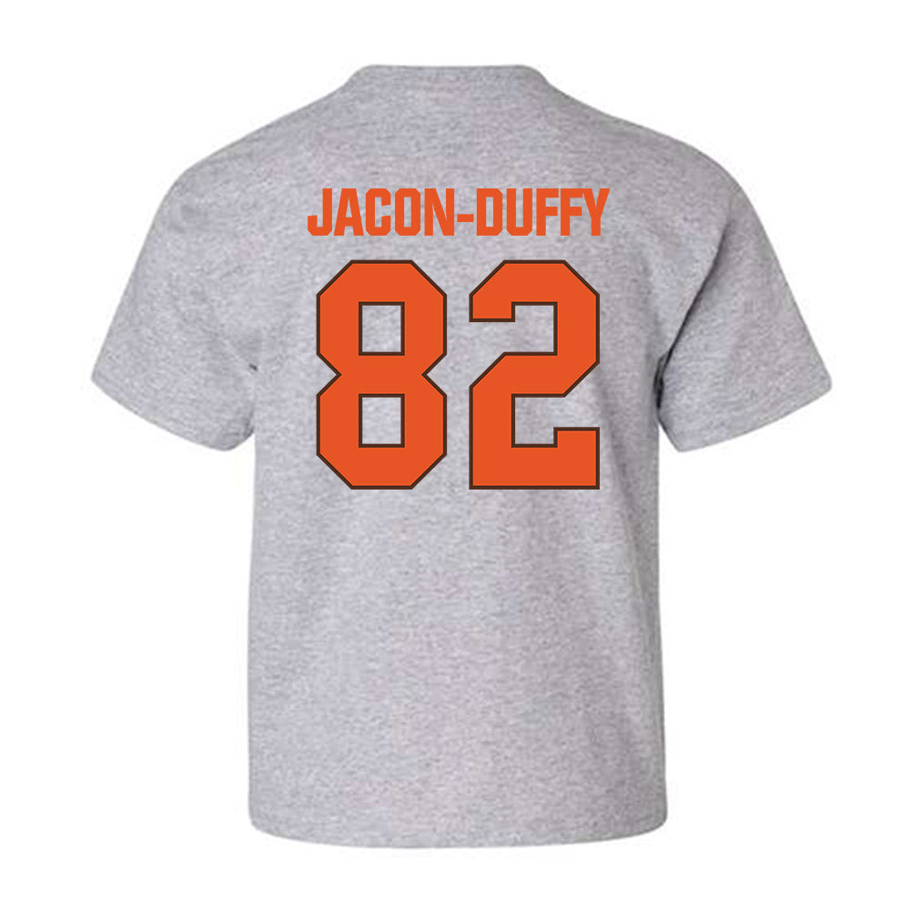BGSU - NCAA Football : Eli Jacon-Duffy - Classic Shersey Youth T-Shirt-1