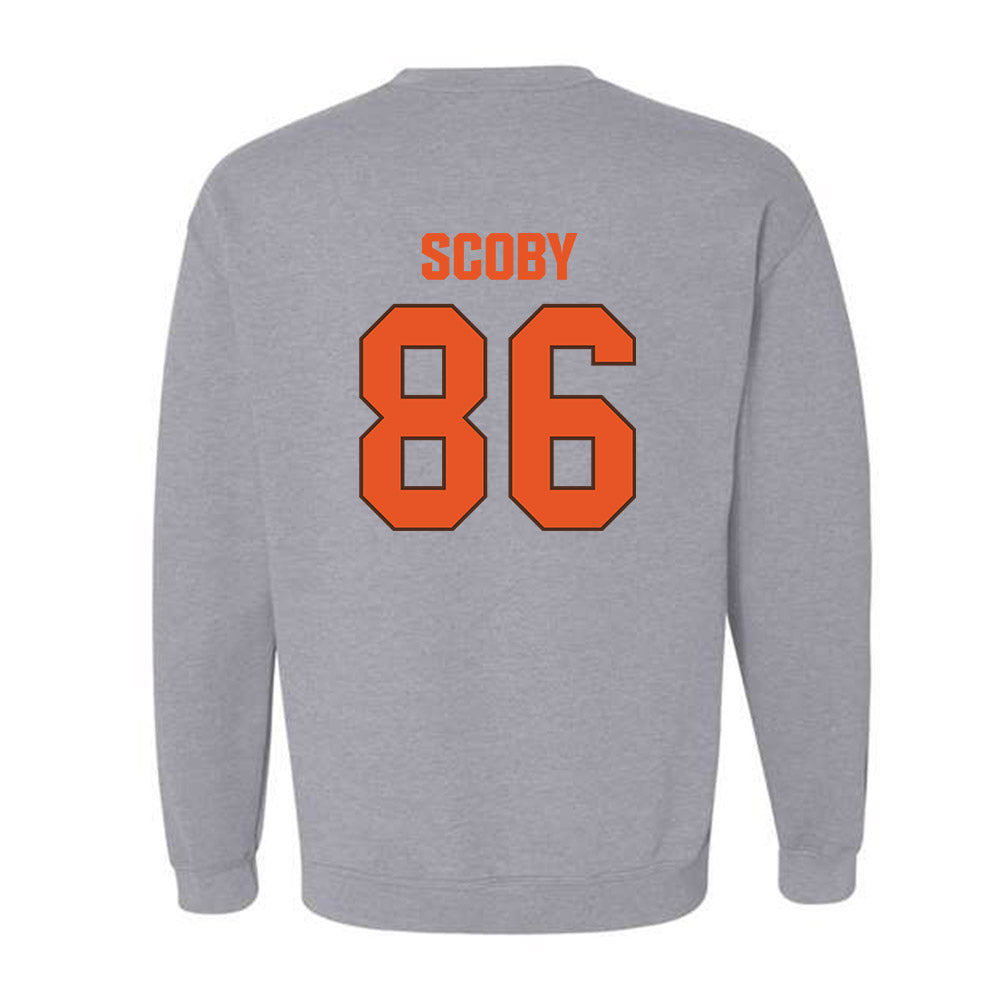 BGSU - NCAA Football : Jeremiah Scoby - Classic Shersey Crewneck Sweatshirt-1