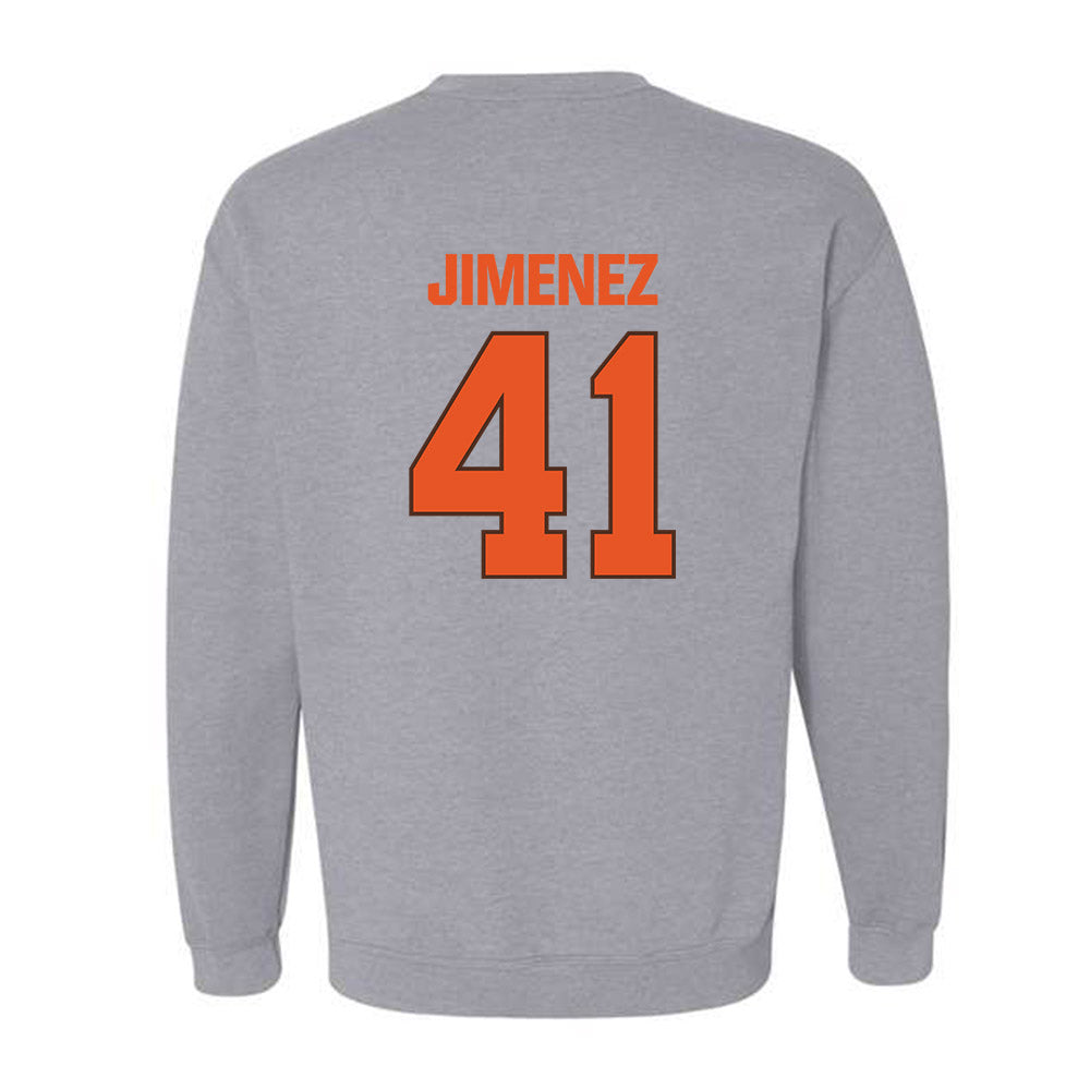BGSU - NCAA Football : Quillan Jimenez - Classic Shersey Crewneck Sweatshirt-1