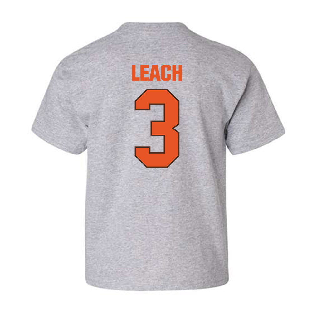 BGSU - NCAA Men's Basketball : Makhi Leach - Classic Shersey Youth T-Shirt-1