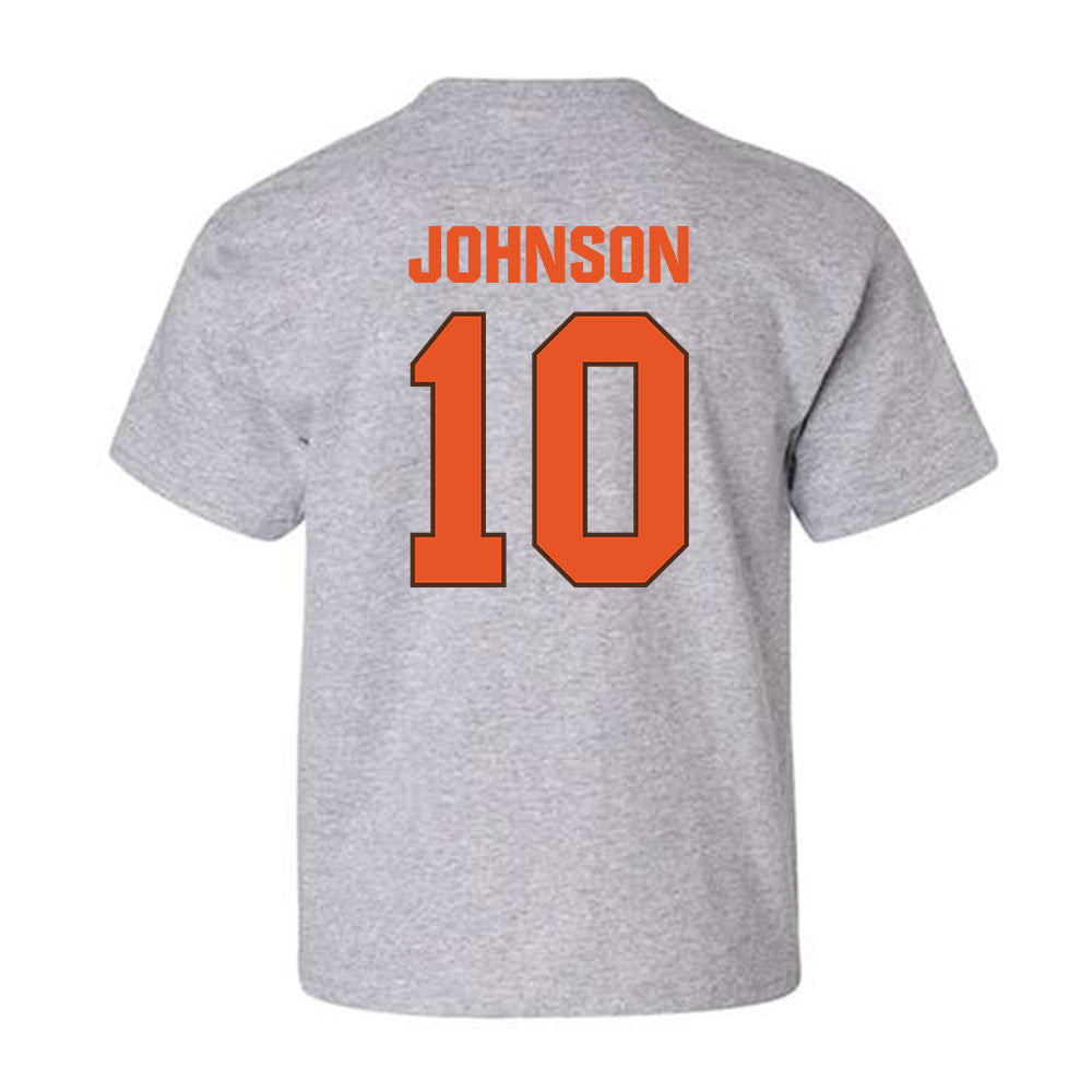 BGSU - NCAA Football : JoJo Johnson - Classic Shersey Youth T-Shirt-1