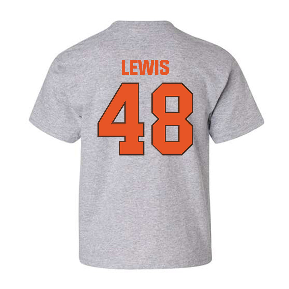 BGSU - NCAA Football : Quentin Lewis - Classic Shersey Youth T-Shirt-1