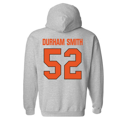 BGSU - NCAA Football : Elijah Durham Smith - Classic Shersey Hooded Sweatshirt-1