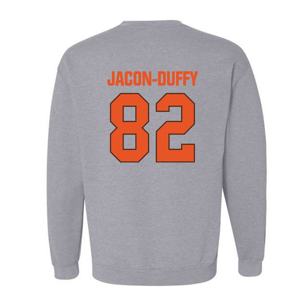 BGSU - NCAA Football : Eli Jacon-Duffy - Classic Shersey Crewneck Sweatshirt-1