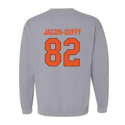 BGSU - NCAA Football : Eli Jacon-Duffy - Classic Shersey Crewneck Sweatshirt-1