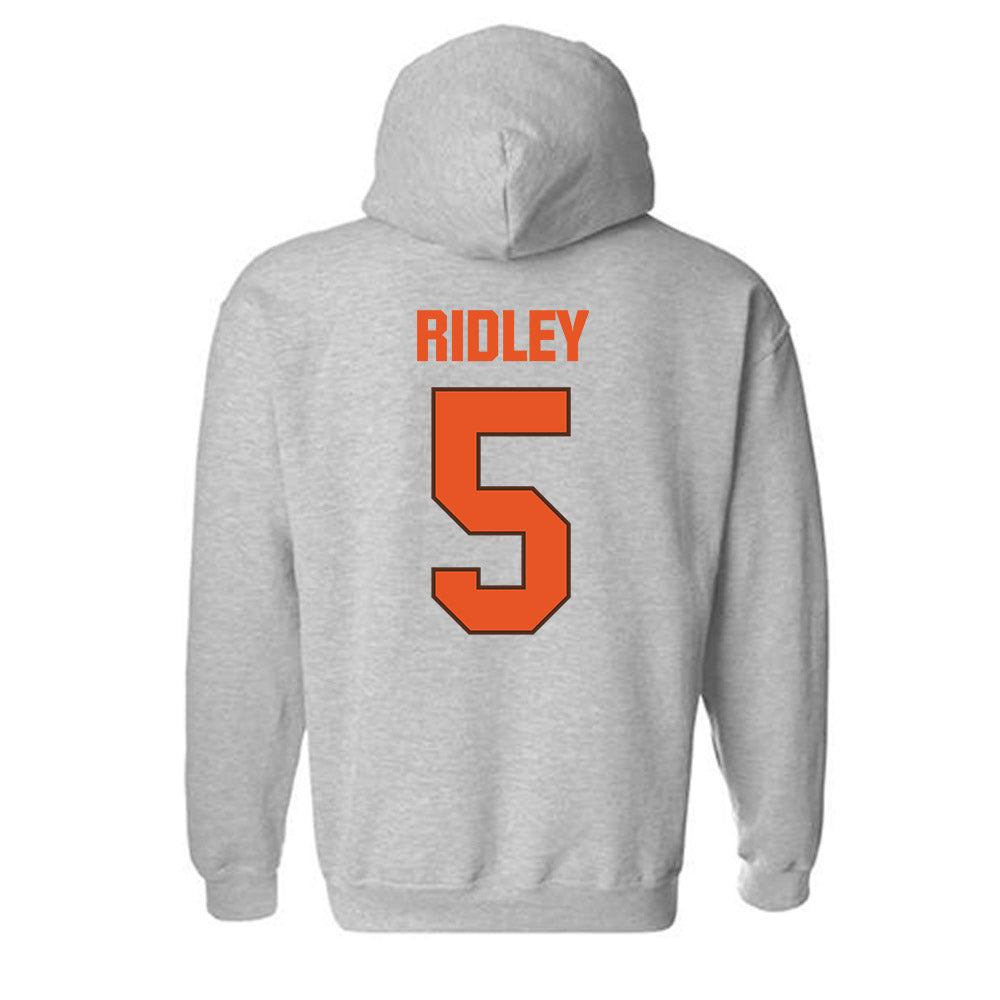 BGSU - NCAA Football : Brennan Ridley - Classic Shersey Hooded Sweatshirt-1