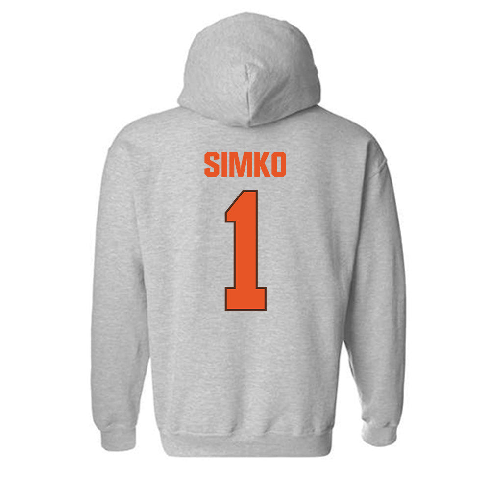 BGSU - NCAA Softball : Hannah Simko - Classic Shersey Hooded Sweatshirt-1