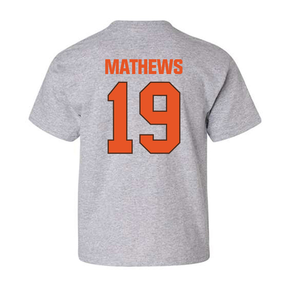 BGSU - NCAA Softball : Kendall Mathews - Classic Shersey Youth T-Shirt-1