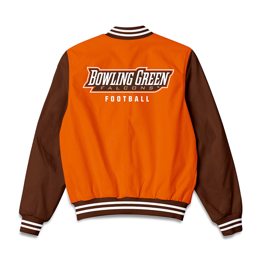 BGSU - NCAA Football : Masyn zahursky - Bomber Jacket-1